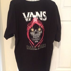 VANS “DARK TIMES” T-SHIRT XL